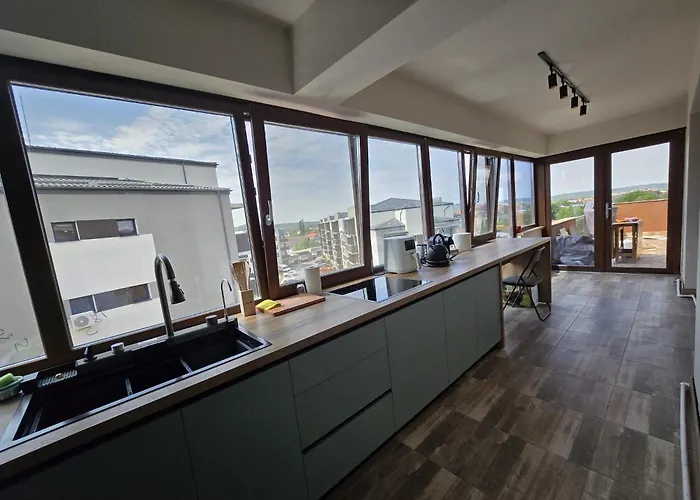 Penthouse - 2camere 80mp Cu Terasa 83mp Apartamento